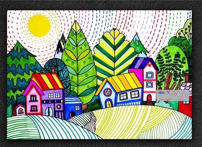 风景创意画-图3