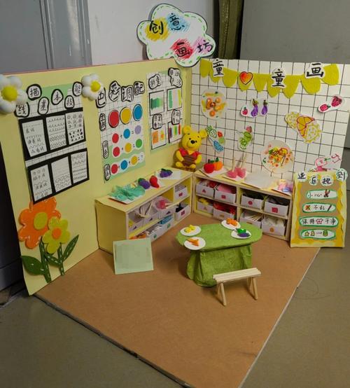 中班美工创意室如何激发幼儿创造力？-图2