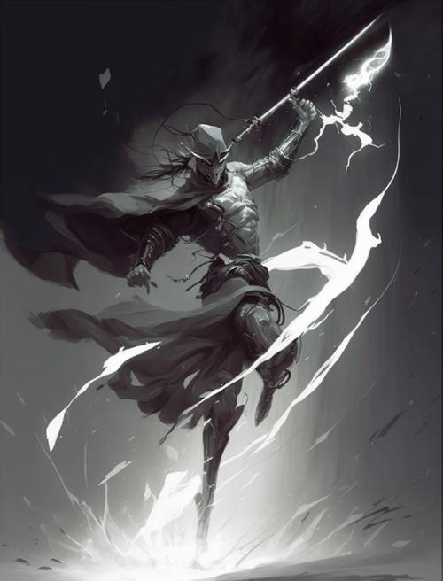 武侠创意插画,如何用笔墨勾勒江湖新魂?-图2 武侠创意插画,如何用笔墨勾勒江湖新魂?-图2