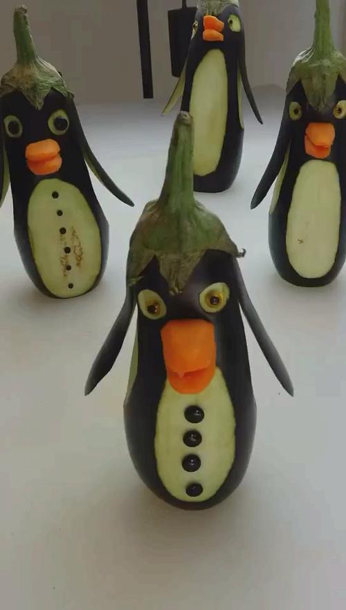 茄子手工创意，怎么做出惊艳感？-图1