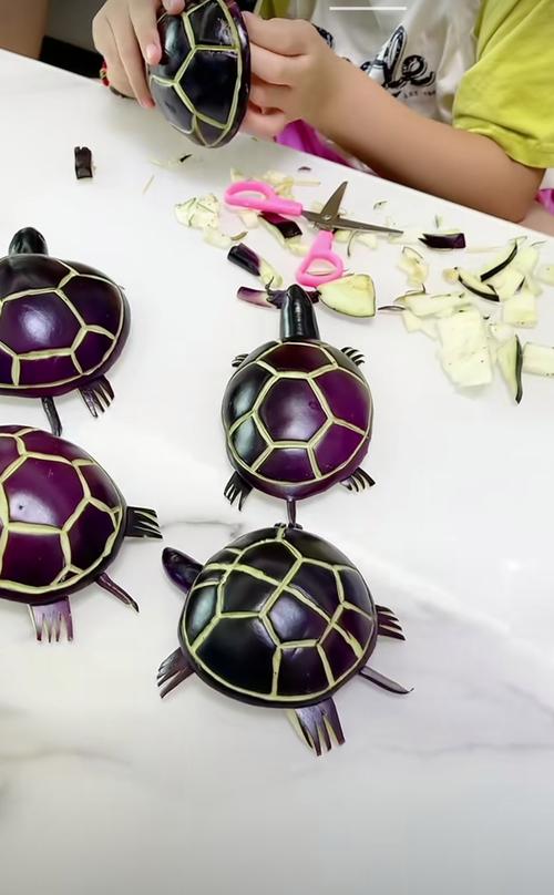 茄子手工创意，怎么做出惊艳感？-图2