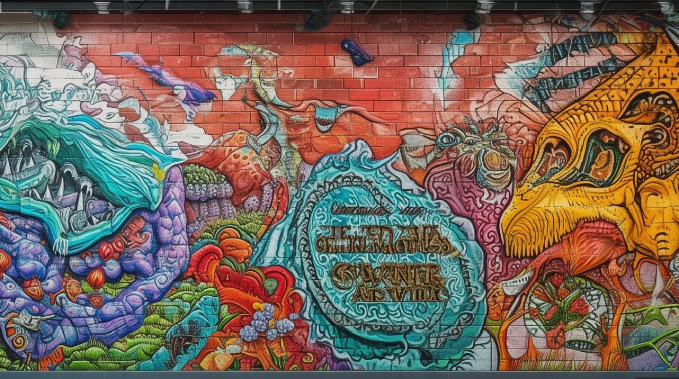 创意墙体画如何点亮空间灵魂？-图1