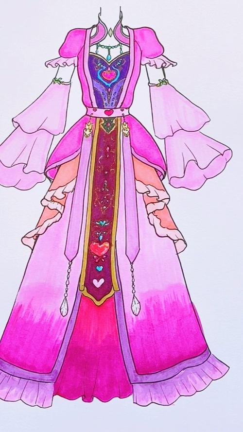 创意裙子画，如何用画笔编织裙摆的梦幻？-图3