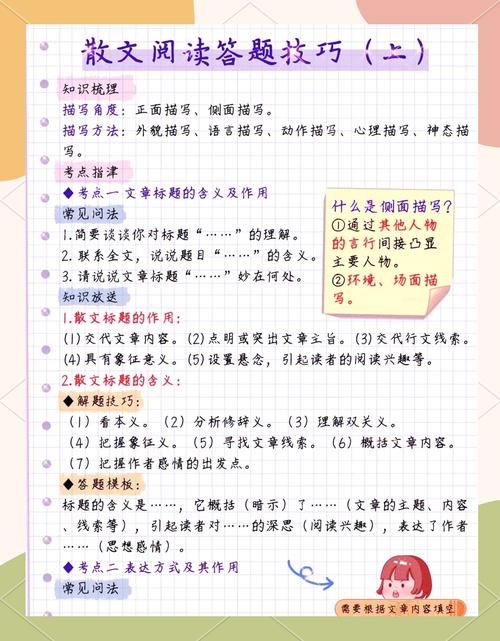 散文做题技巧-图2