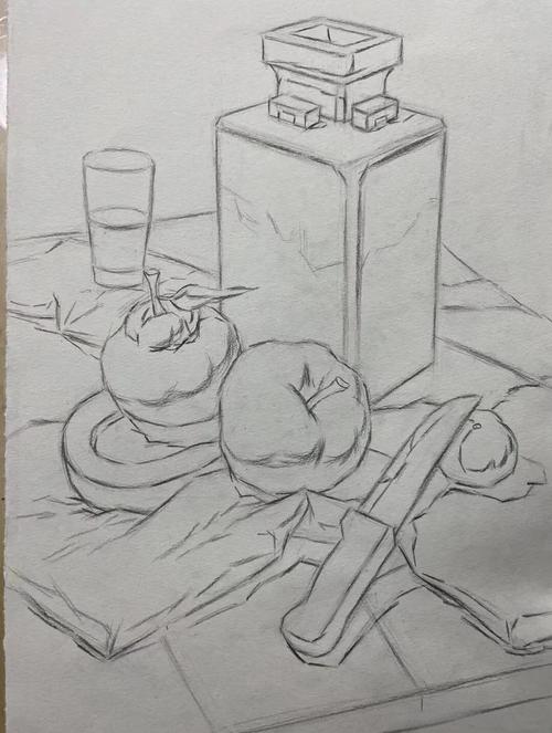 素描静物构图技巧-图1