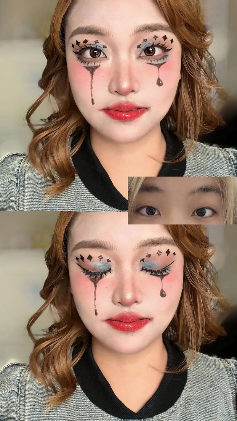 创意小丑妆怎么画才惊艳？-图2