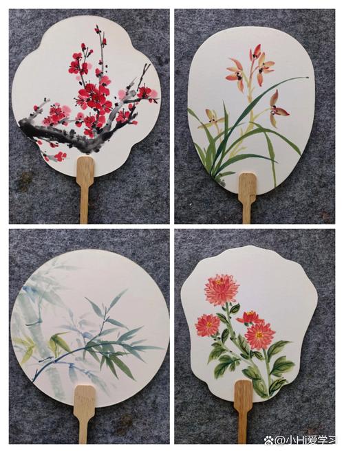 创意扇子画-图2 创意扇子画-图2