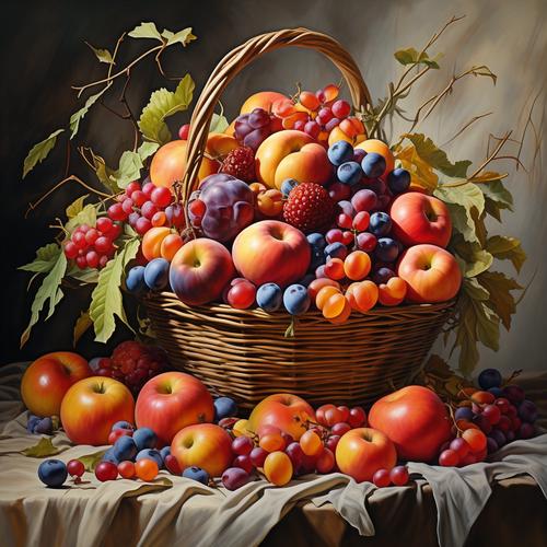 硕果累累创意美术，如何画出秋日丰收？-图1