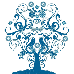 创意图形树，如何用图形绘出树的灵魂？-图2