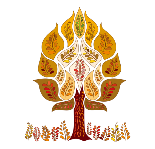 创意图形树，如何用图形绘出树的灵魂？-图1