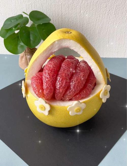 柚子皮创意手工-图2