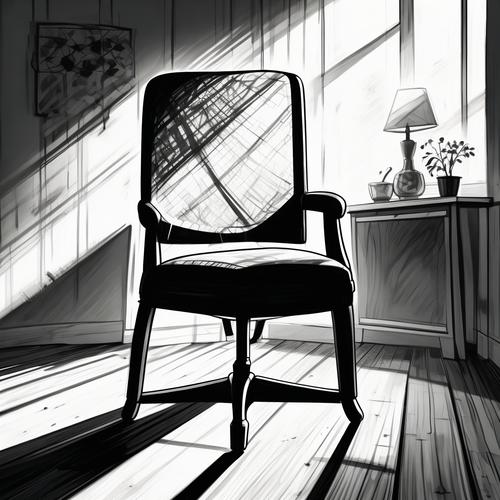 关于椅子的创意素描-图2 关于椅子的创意素描-图2