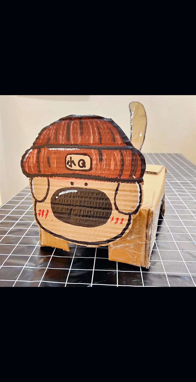 纸箱做的创意手工图片-图2