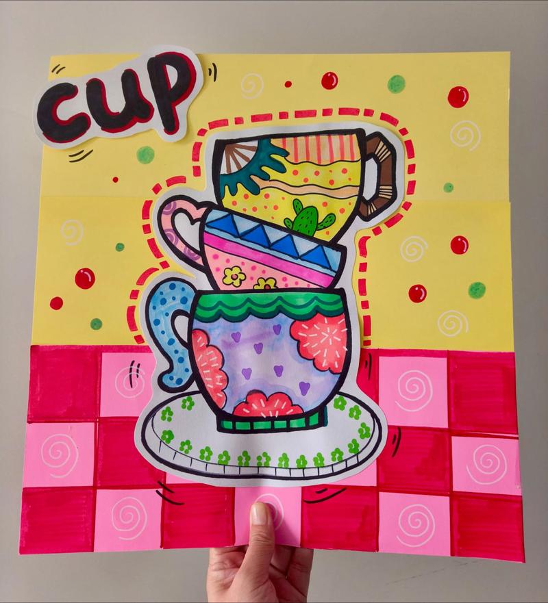 关于杯子的创意画-图3