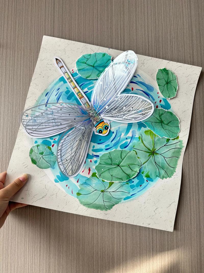 少儿美术创意作品-图3