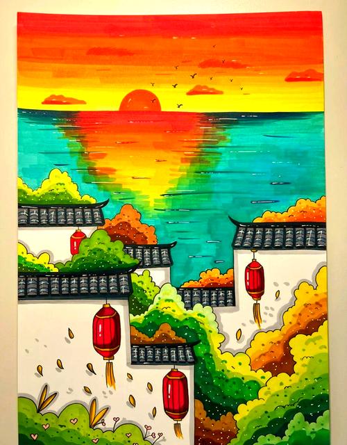 创意画春天-图1