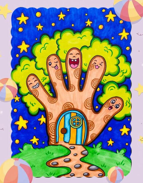 幼儿园创意美术作品图片，如何激发孩子想象力？-图2