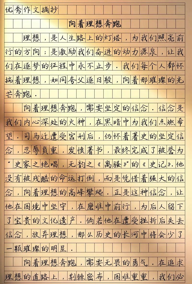 作文写理想技巧-图1 作文写理想技巧-图1