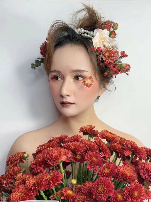 创意彩妆花朵-图3 创意彩妆花朵-图3