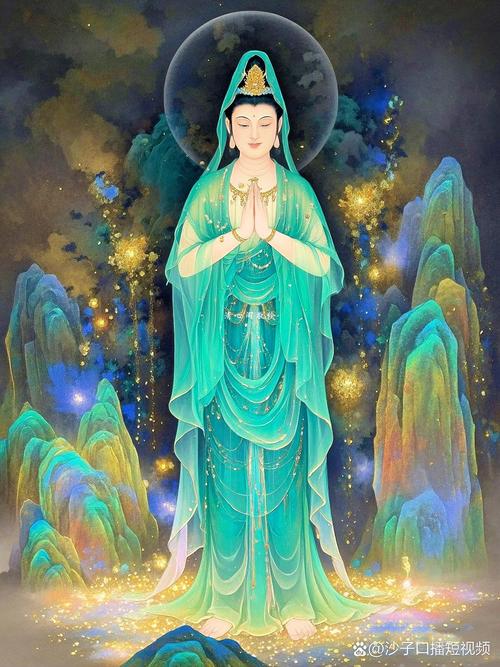 菩萨创意画-图3