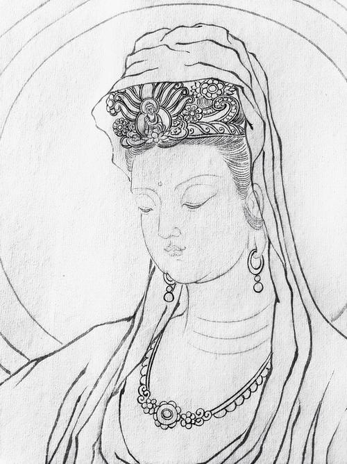 菩萨创意画-图2