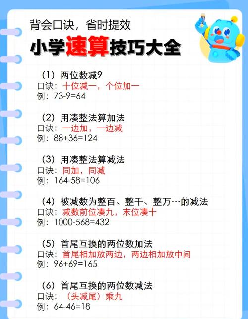 小学数学口算技巧有哪些实用方法？-图2