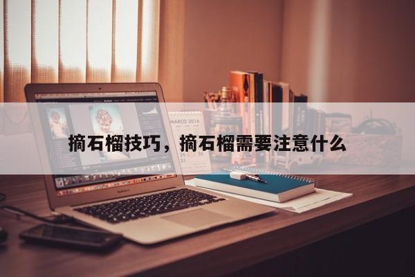 摘石榴技巧，摘石榴需要注意什么-图1